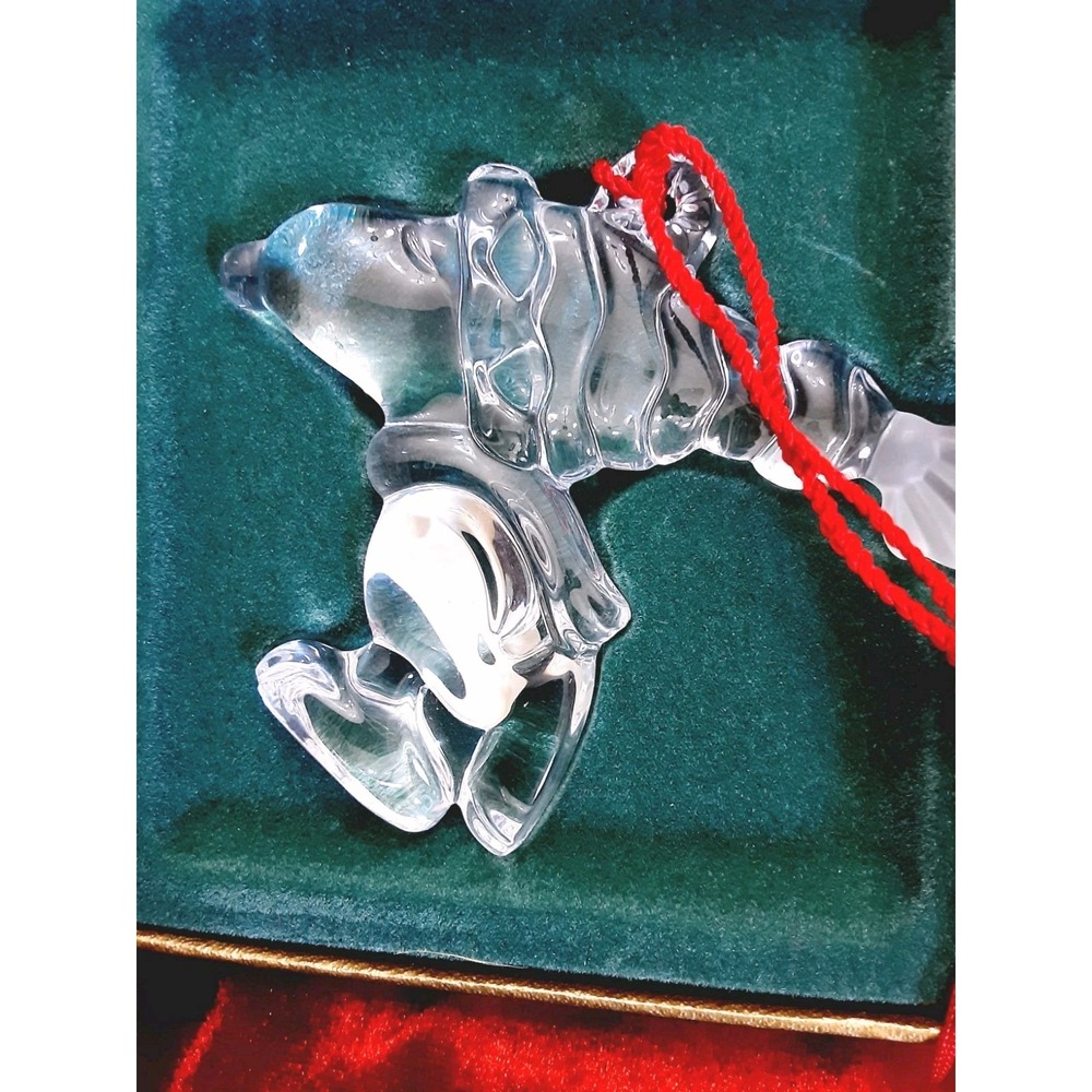 Marquis Waterford Crystal Ornament Snoopy Hat Peanuts 50th Anniversary Ireland